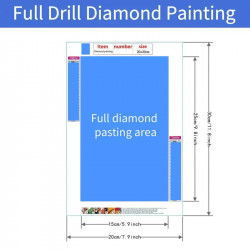 White Tiger Diamond Dot Painting